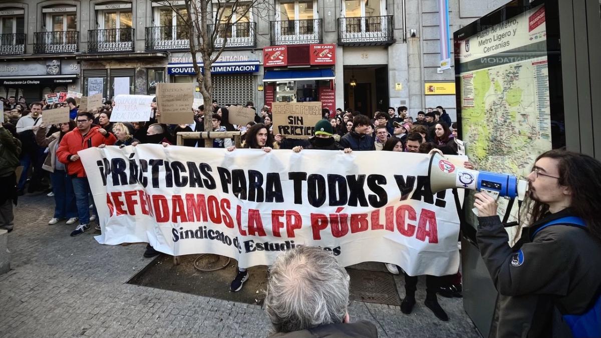 CCOO Enseanza Madrid ante las movilizaciones estudiantiles por la situacin crtica de la Formacin Profesional en la Comunidad de Madrid